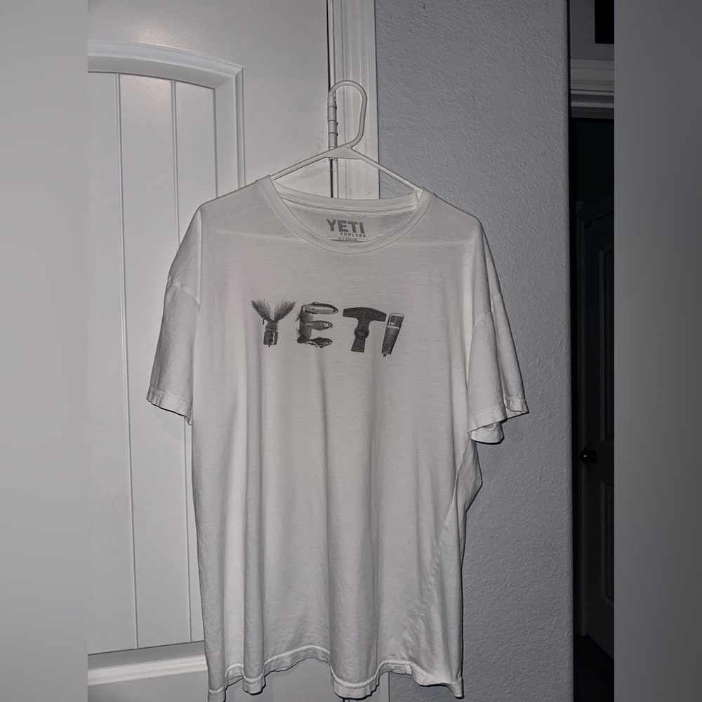 Retro “Yeti Coolers” Fishing Lure Logo Graphic Tshirt